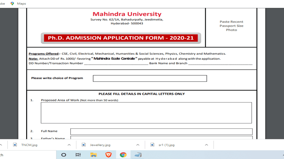 MEC Admission 2020