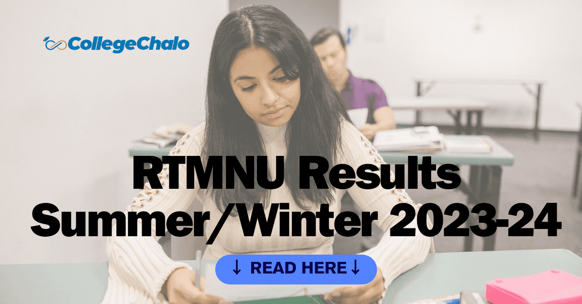 RTMNU Results Summer/Winter 2026 Declared for Various Courses