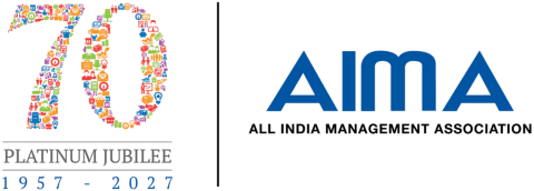 All India Management Association - [AIMA], New Delhi,ONLINE logo