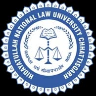 Hidayatullah National Law University logo