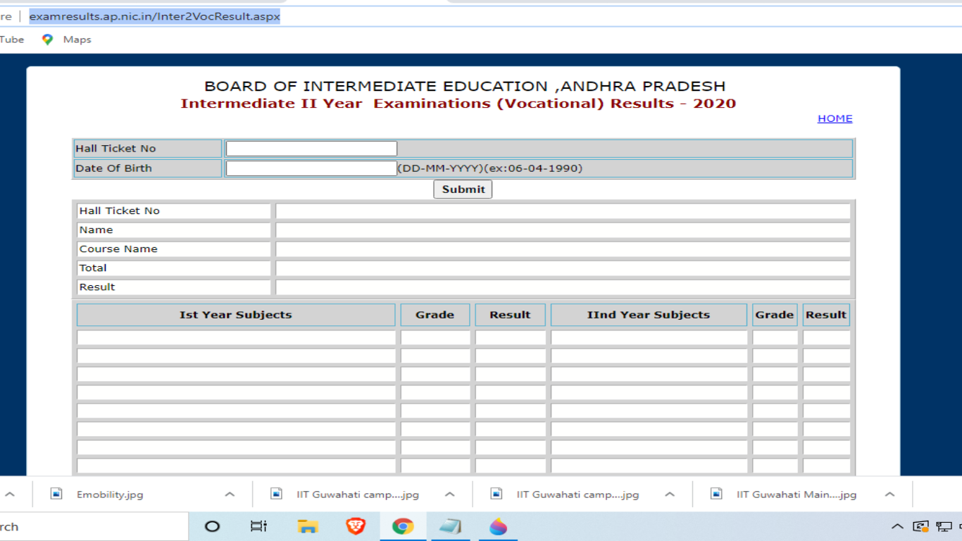 AP Inter result