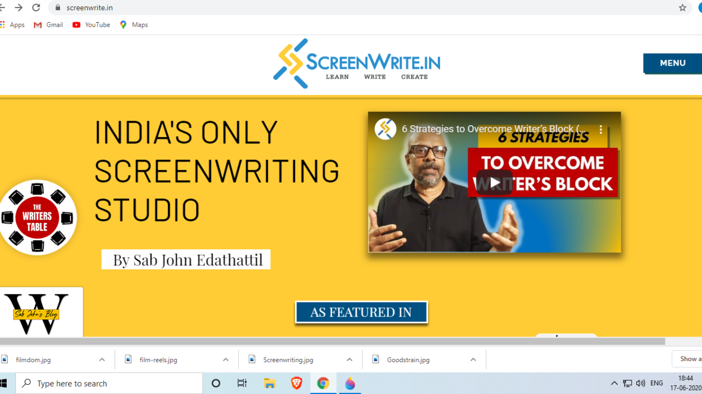Screenwriting classes