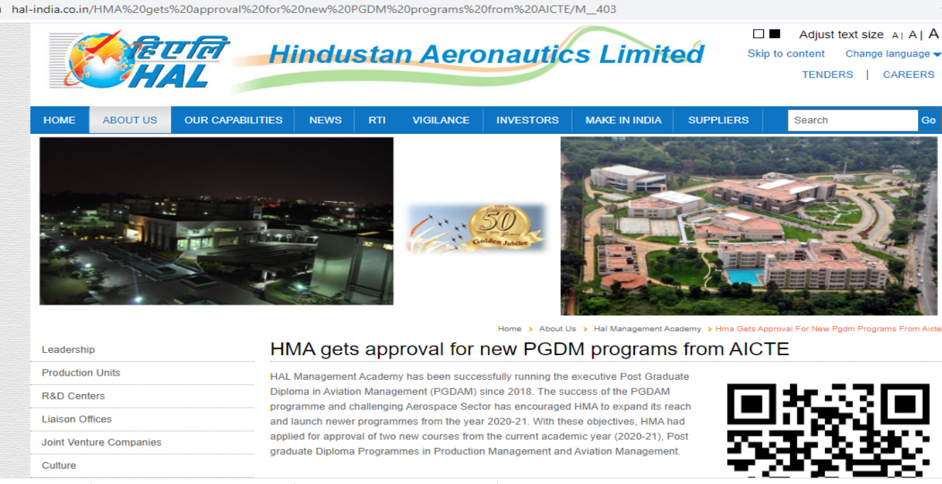 HAL Management Academy