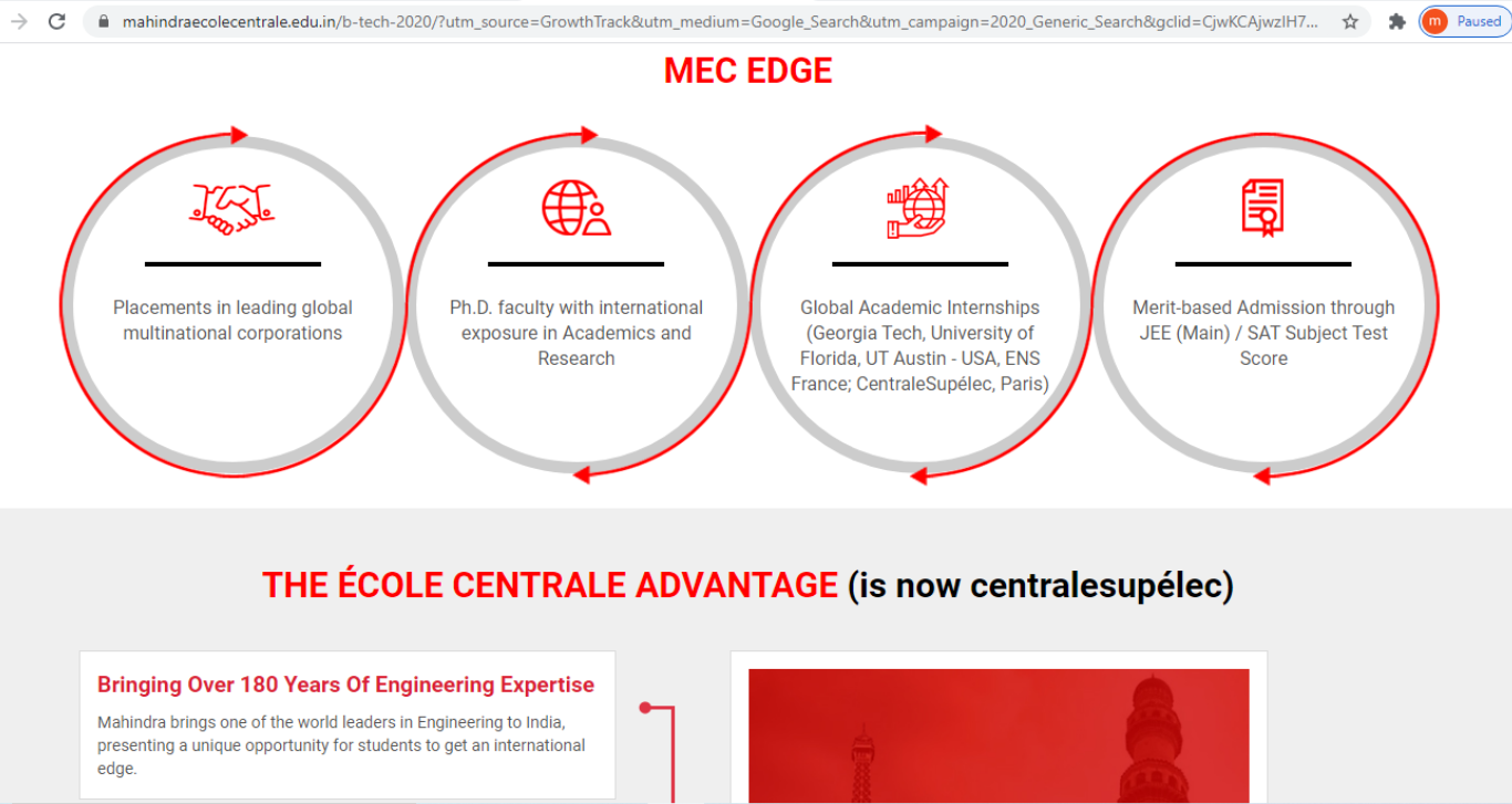 MEC engineering admission
