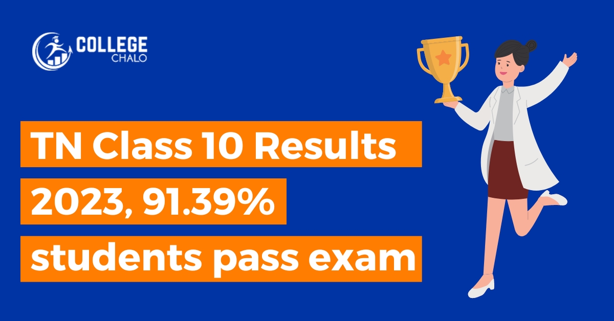 TN Plus 1 and 10th Result 2023 record 90.93/91.39 PP