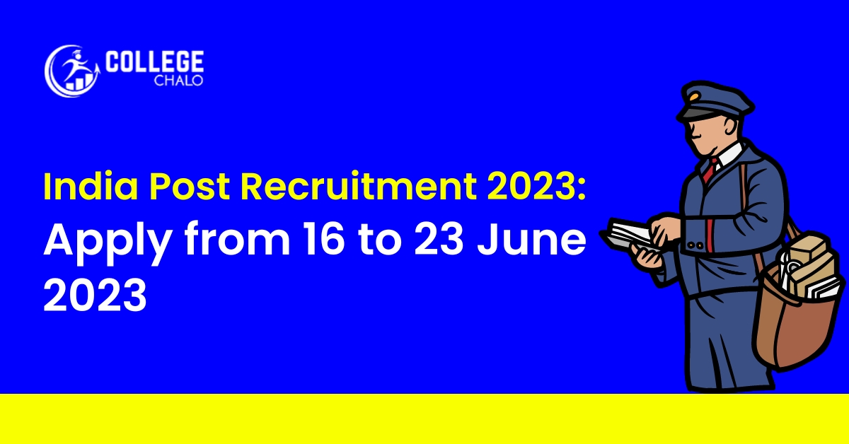 India Post Recruitment 2023: Apply from 16 to 23 June, Appln link here