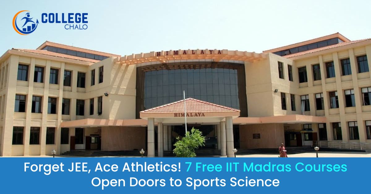 No JEE Scorecard Needed! Details of IIT Madras Sports Science 7 Free Online Courses