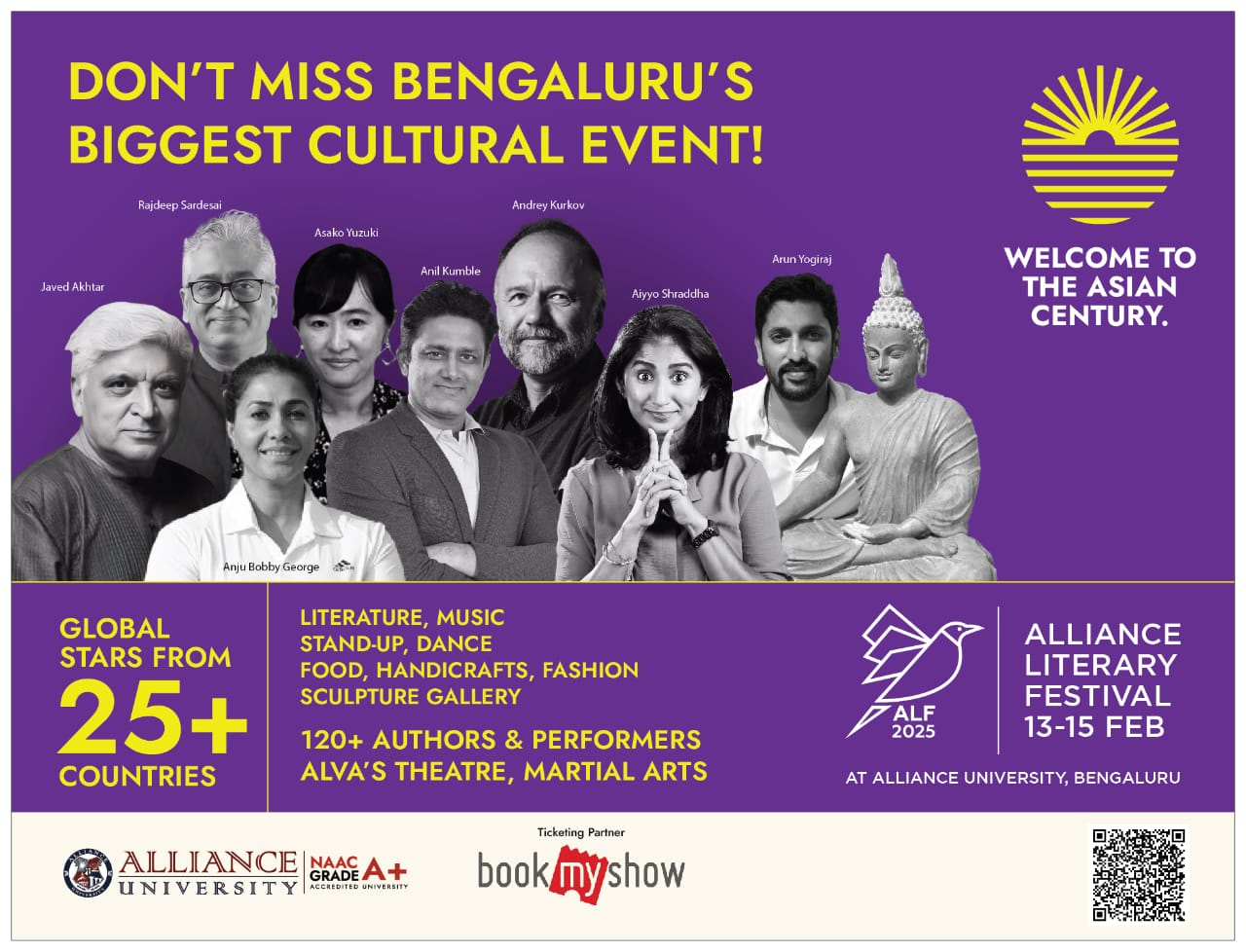 Alliance University to organize great 3 day literary festival