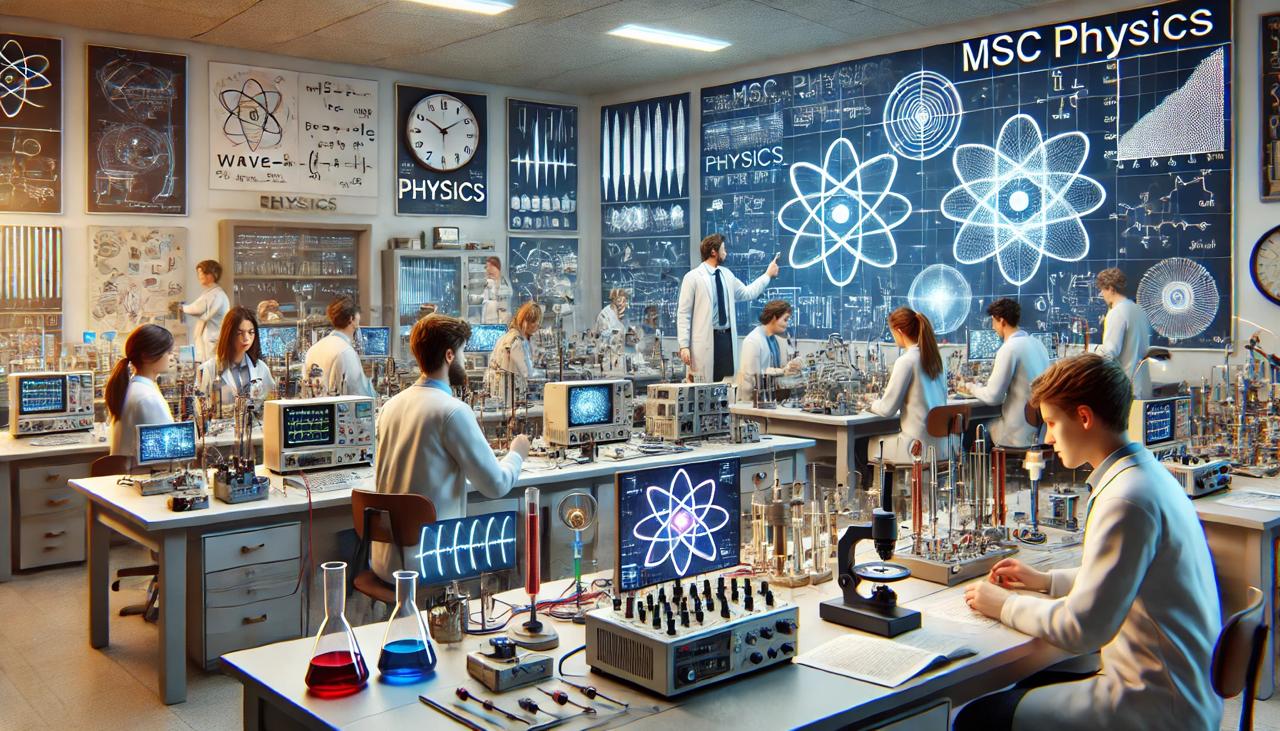Studying MSc Physics in India in 2025
