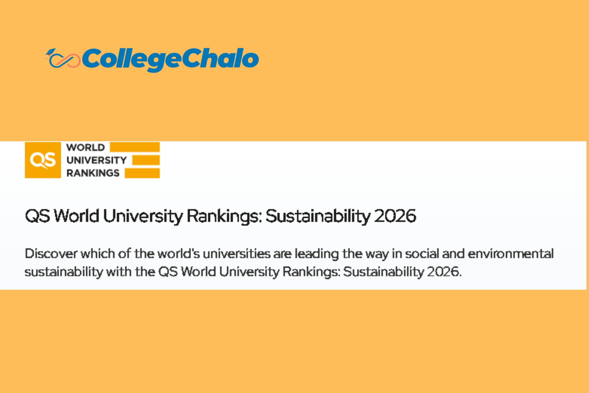 QS World University Rankings: Sustainability 2026 Out — IIT Delhi Leads Among Indian Institutions