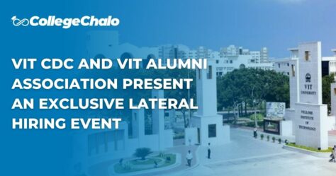 VIT CDC and VIT Alumni Association Present an Exclusive Lateral Hiring Event