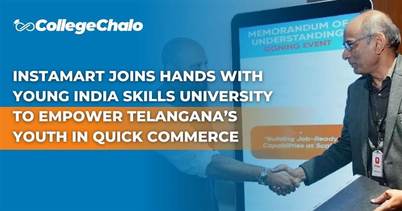 Instamart Joins Hands with Young India Skills University to Empower Telangana’s Youth in Quick Commerce