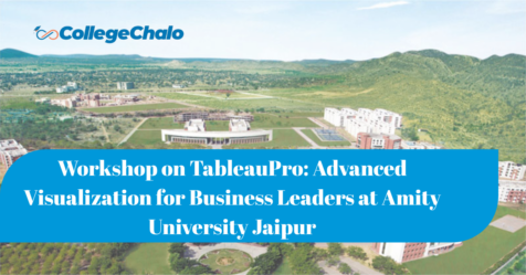 Workshop on TableauPro: Advanced Visualization for Business Leaders at Amity University Jaipur