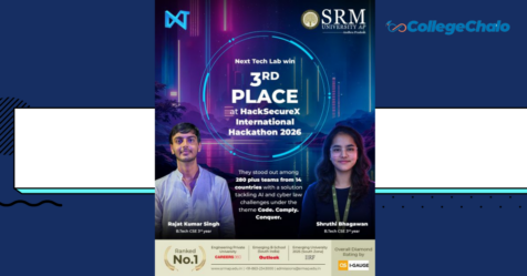 SRM University-AP Students Secure 3rd Place at HackSecureX International Hackathon 2026