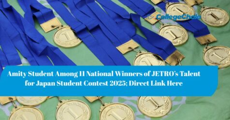 Amity Student Among 11 National Winners of JETRO’s Talent for Japan Student Contest 2025; Direct Link Here