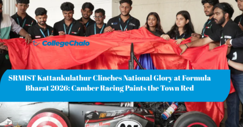 SRMIST Kattankulathur Clinches National Glory at Formula Bharat 2026: Camber Racing Paints the Town Red