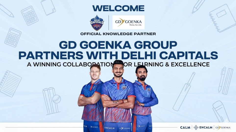 GD Goenka Group Partners with Delhi Capitals: A Winning Collaboration for Learning & Excellence