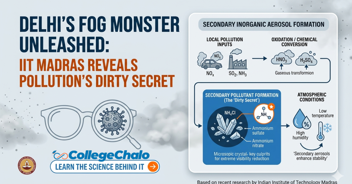 Delhi's Fog Monster Unleashed: IIT Madras Reveals Pollution's Dirty Secret