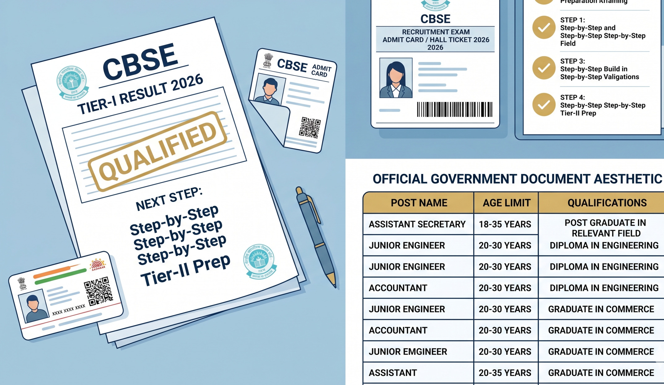 CBSE Tier-II Admit Card 2026: Complete Download Guide for Group A, B & C