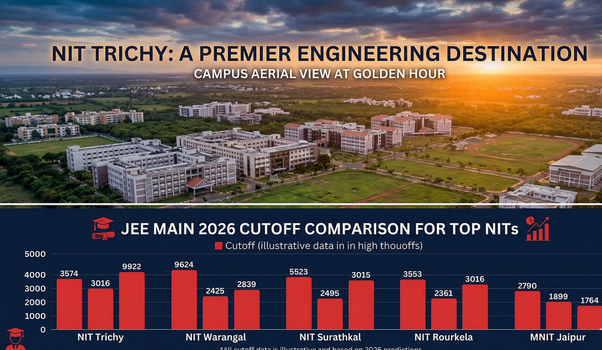 JEE Main 2026 NIT Trichy BTech CSE Cut-Off 2026: Highest Among All NITs — What You Must Know