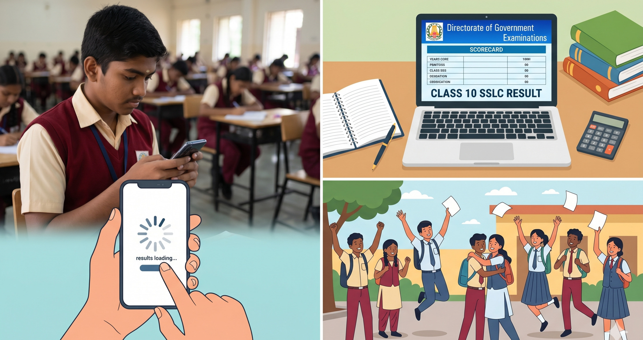 TN SSLC & HSE Result 2026: How to Download Scorecard + CISCE Class 10 Timeline Tamil Nadu 10th resulttnresul ts.nic.inICSE result 2026 date,