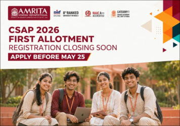 CSAP 2026 First Allotment Registration Closing Soon: Apply Before May 25
