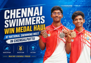 Chennai Swimmers Win Medal Haul at National Swimming Meet in Chengalpattu