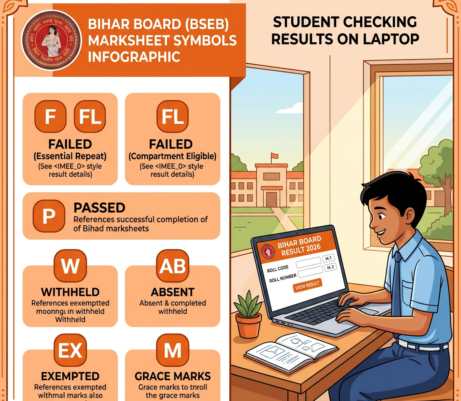 Bihar Board Class 12th Compartment Result 2026: Dates, Eligibility, Symbols & Complete Preparation Guide