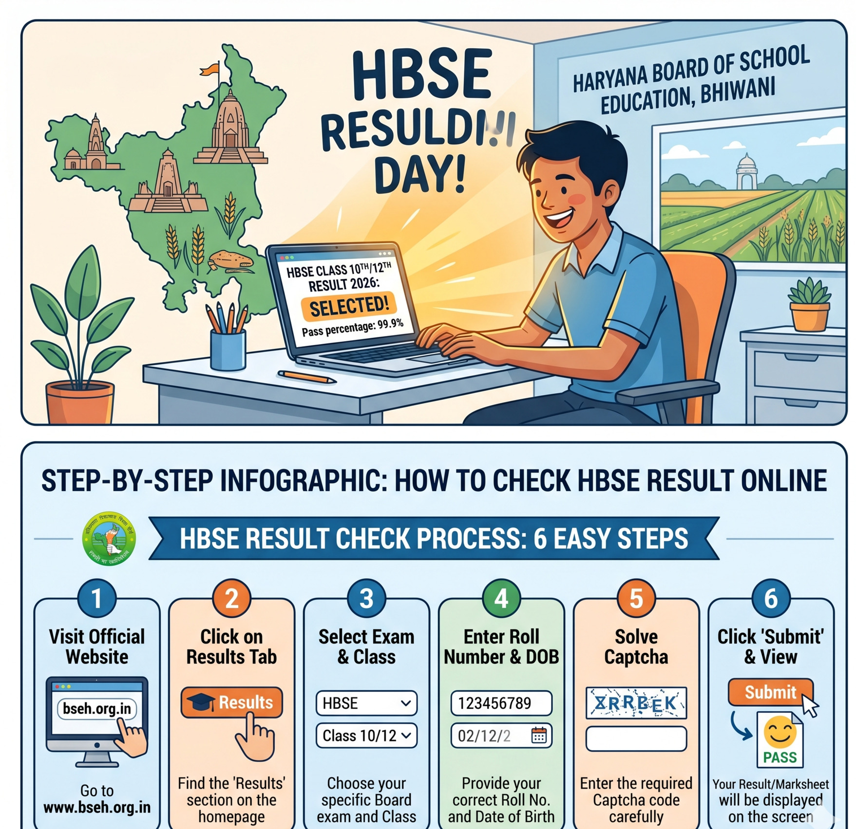 HBSE 10th & 12th Result 2026: Expected Date, How to Check & Everything You Need to Know