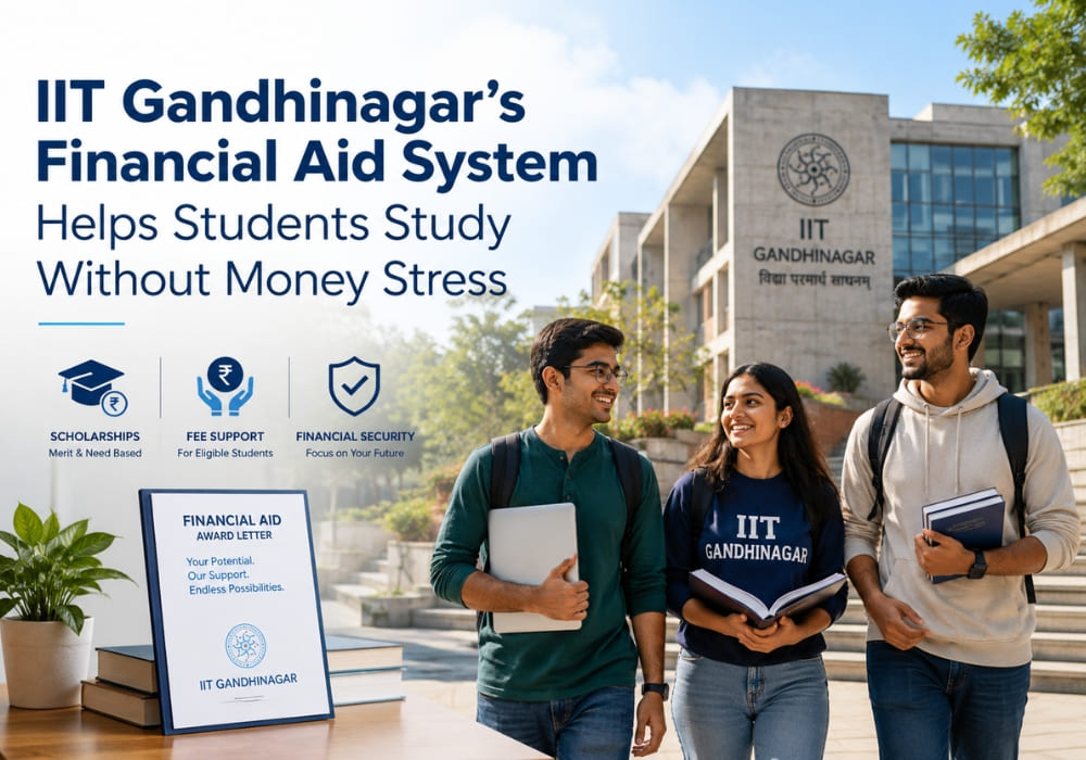 IIT Gandhinagar’s Financial Aid System Helps Students Study Without Money Stress