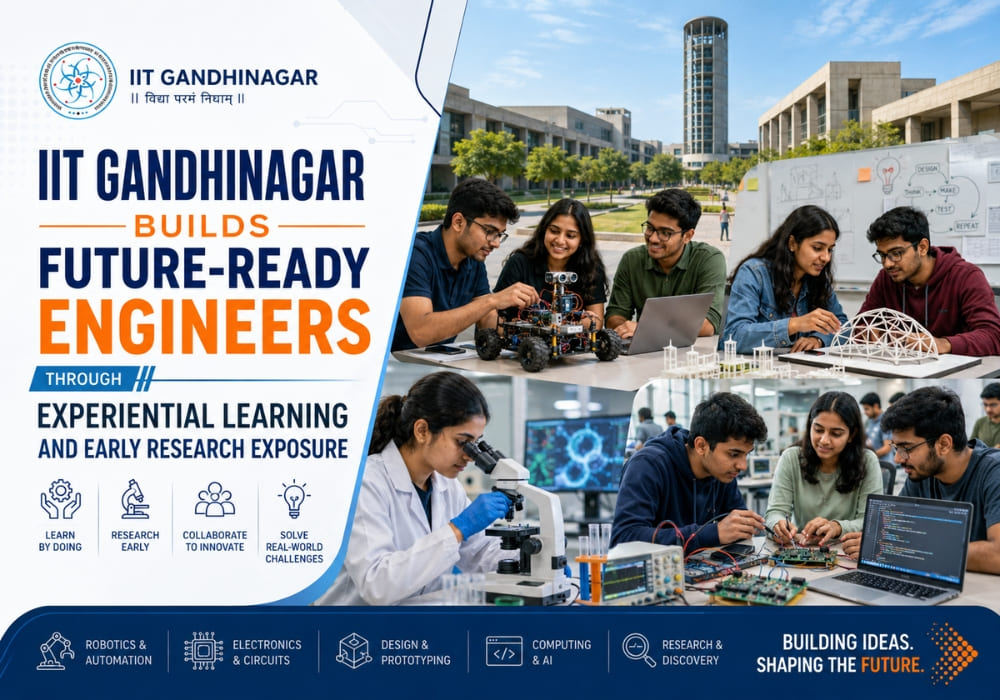 IIT Gandhinagar Builds Future-Ready Engineers Through Experiential Learning and Early Research Exposure
