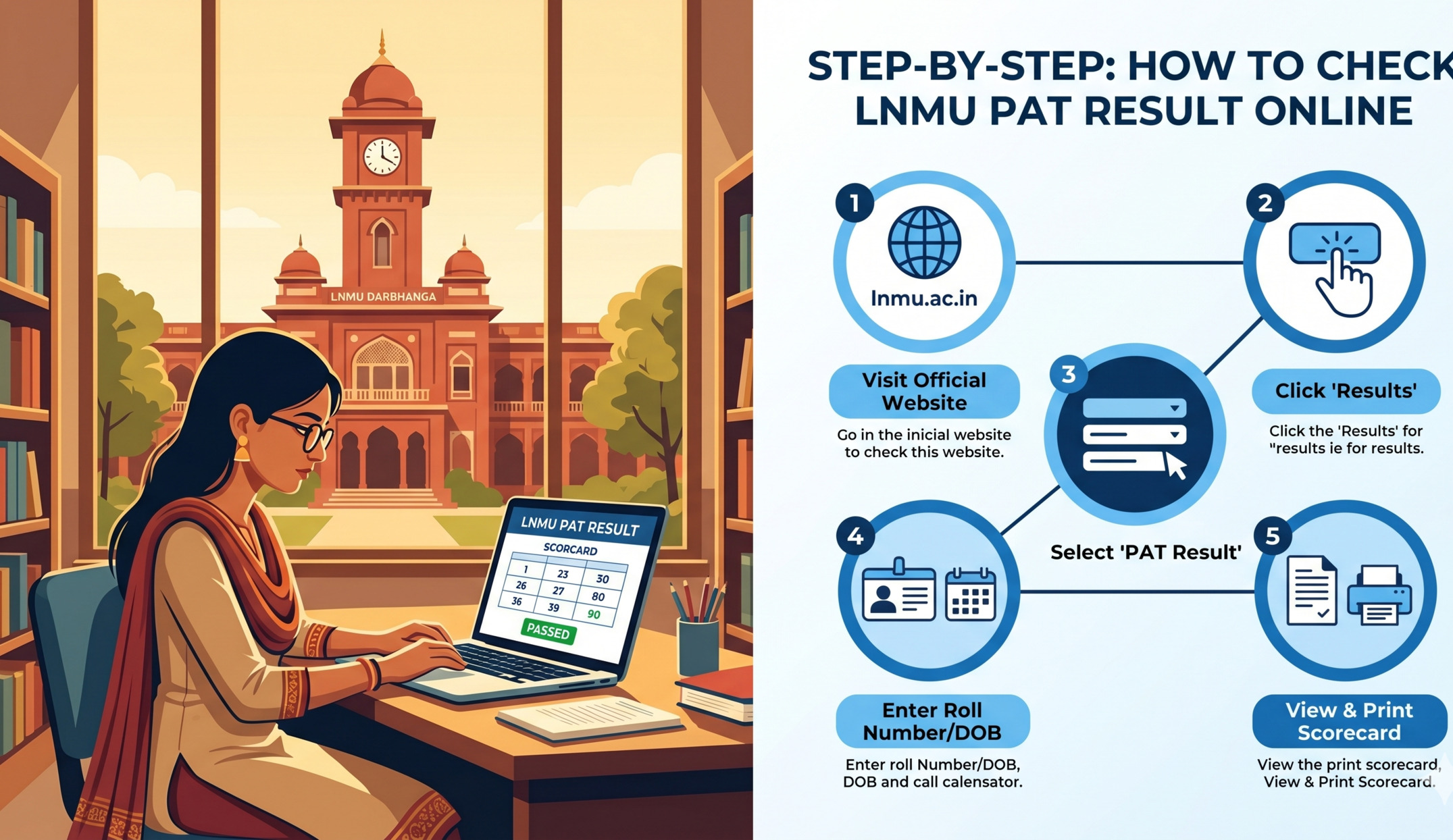 LNMU PAT 2026 Result Out: How to Check Marks & PhD Admission Guide eligibility, interview dates, preparation tips