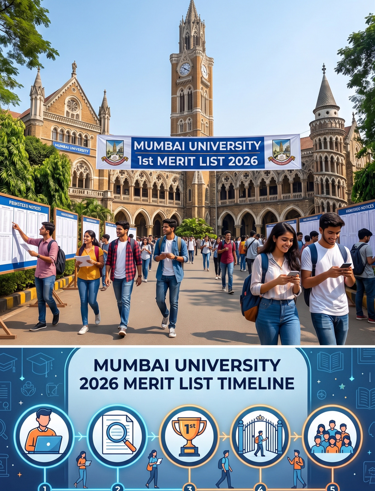 Mumbai University 2nd Merit List 2026: College-Wise Cut-Off, Dates & Documents, out today, May 30.