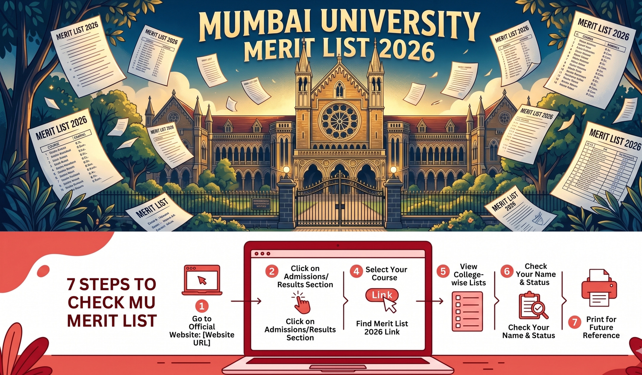 Mumbai University first merit list 2026 is OUT! Check college-wise cut-offs,Complete Guide