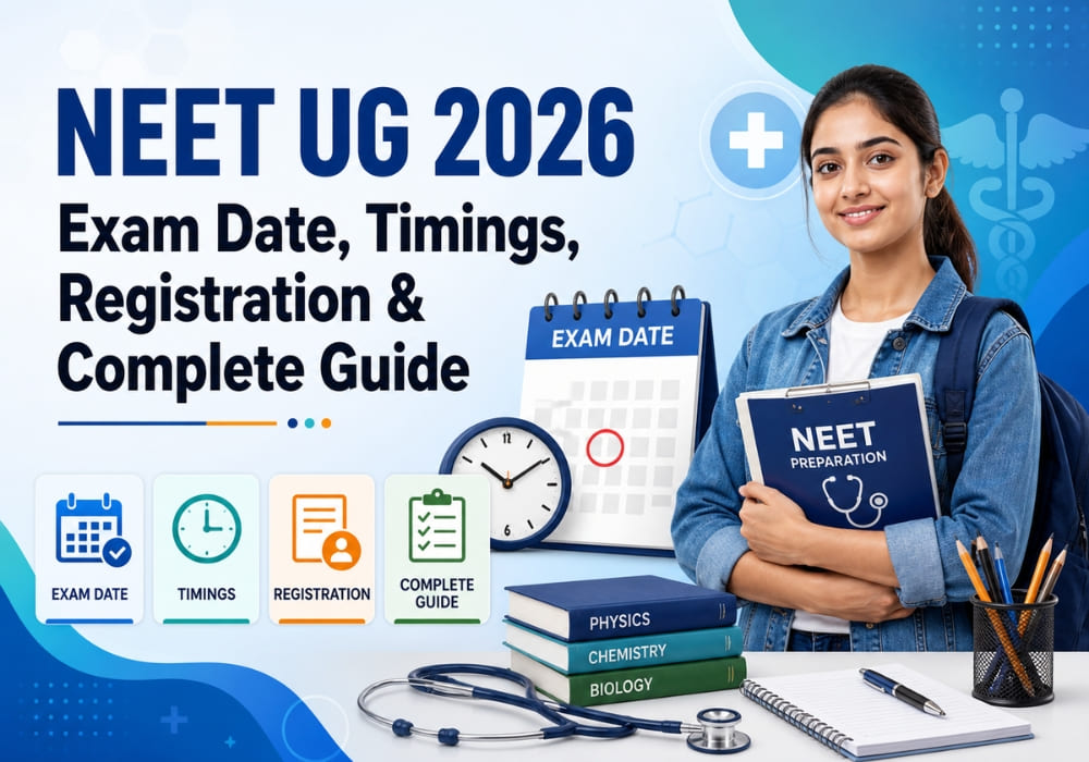 NEET UG 2026 Exam Date, Timings, Registration & Complete Guide