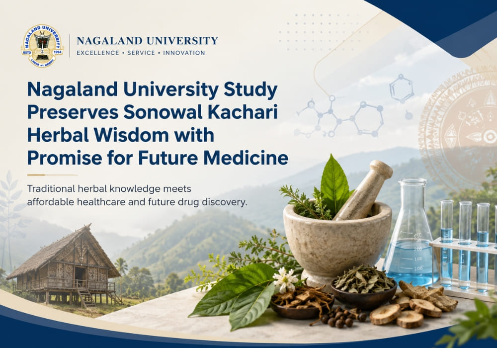 Nagaland University Study Preserves Sonowal Kachari Herbal Wisdom with Promise for Future Medicine