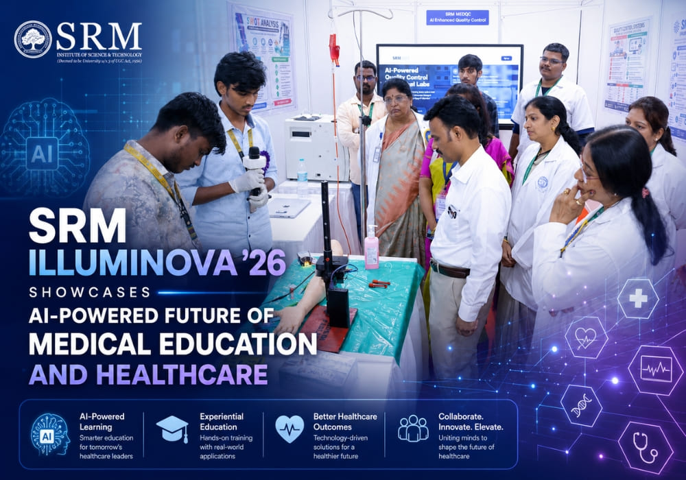 SRM Illuminova ’26 Showcases AI-Powered Future of Medical Education and Healthcare