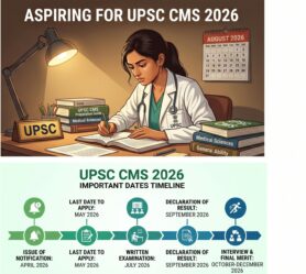 UPSC CMS Exam Date is 02 August 2026. Get full details on eligibility, syllabus, important dates, preparation tips,