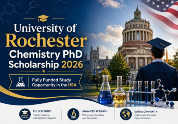 University of Rochester Chemistry PhD Scholarship 2026: Fully Funded Study Opportunity in the USA