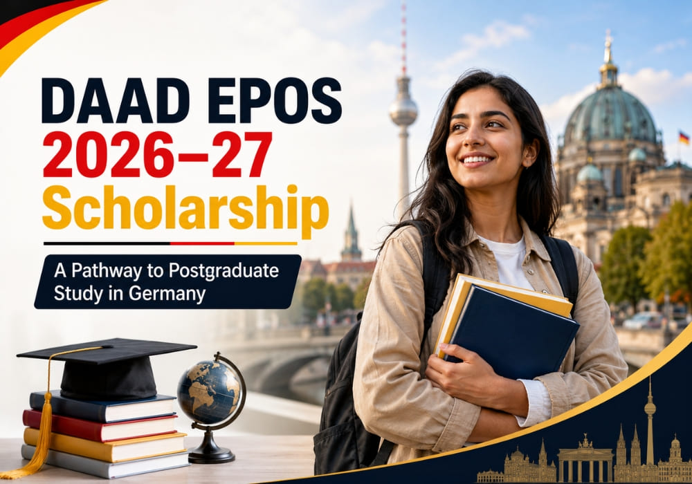 DAAD EPOS 2026–27 Scholarship Opens a Pathway to Postgraduate Study in Germany