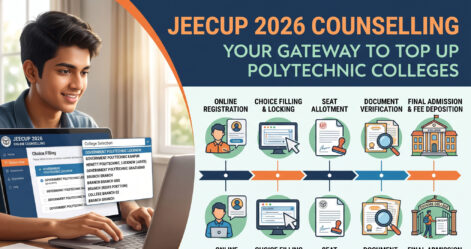 JEECUP 2026 counselling link is now active! Check important dates, eligibility, documents needed, and seat allotment schedul