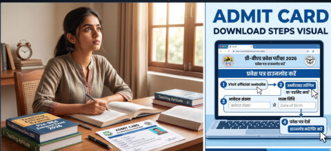 Pre-BEd Entrance Exam 2026 admit card is now live at vyapameg.cgstate.gov.in. Check exam date,