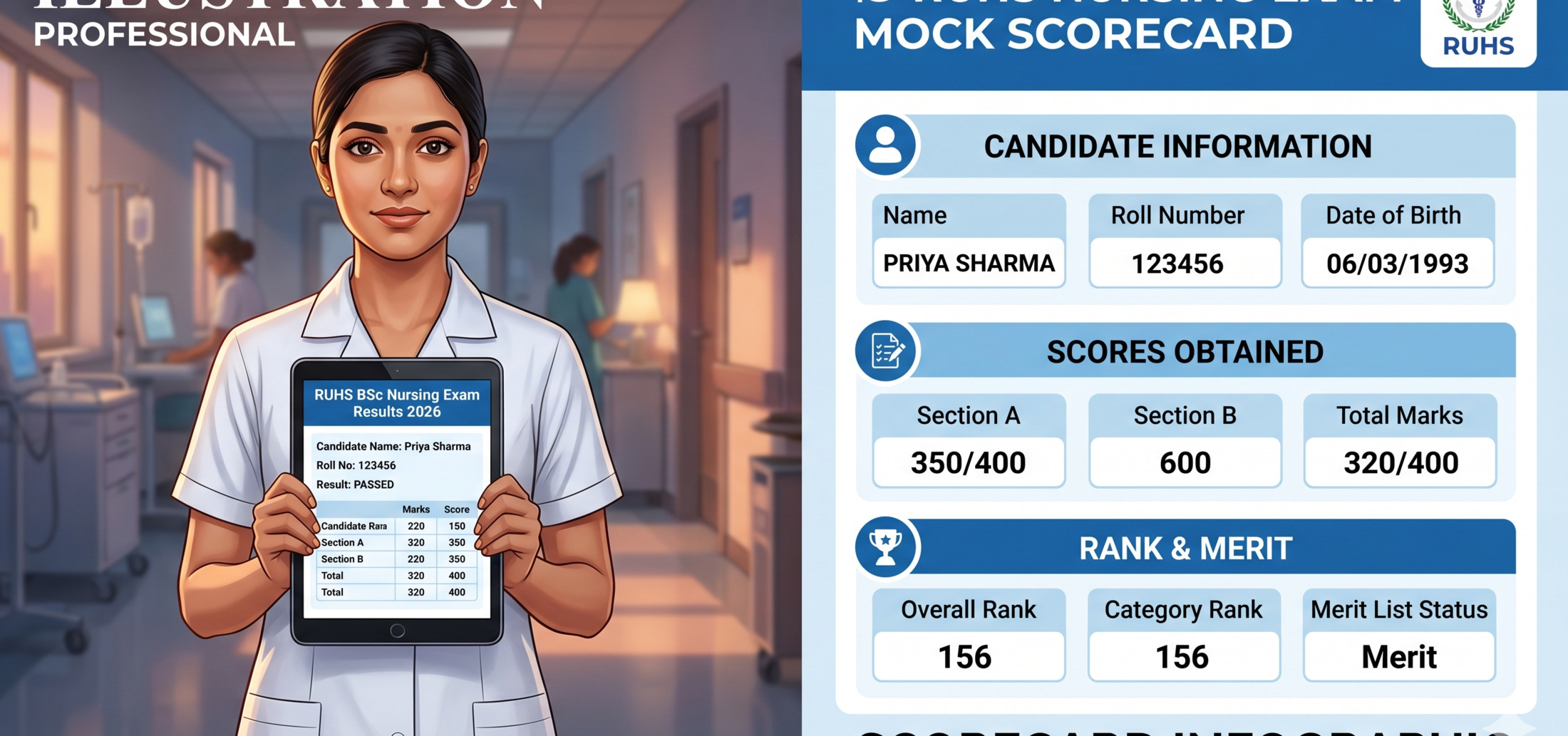 RUHS CUET 2026 Result LIVE:declared on June 2 at ruhscuet BSc Nursing Scorecard, Cutoff & Counselling Guide