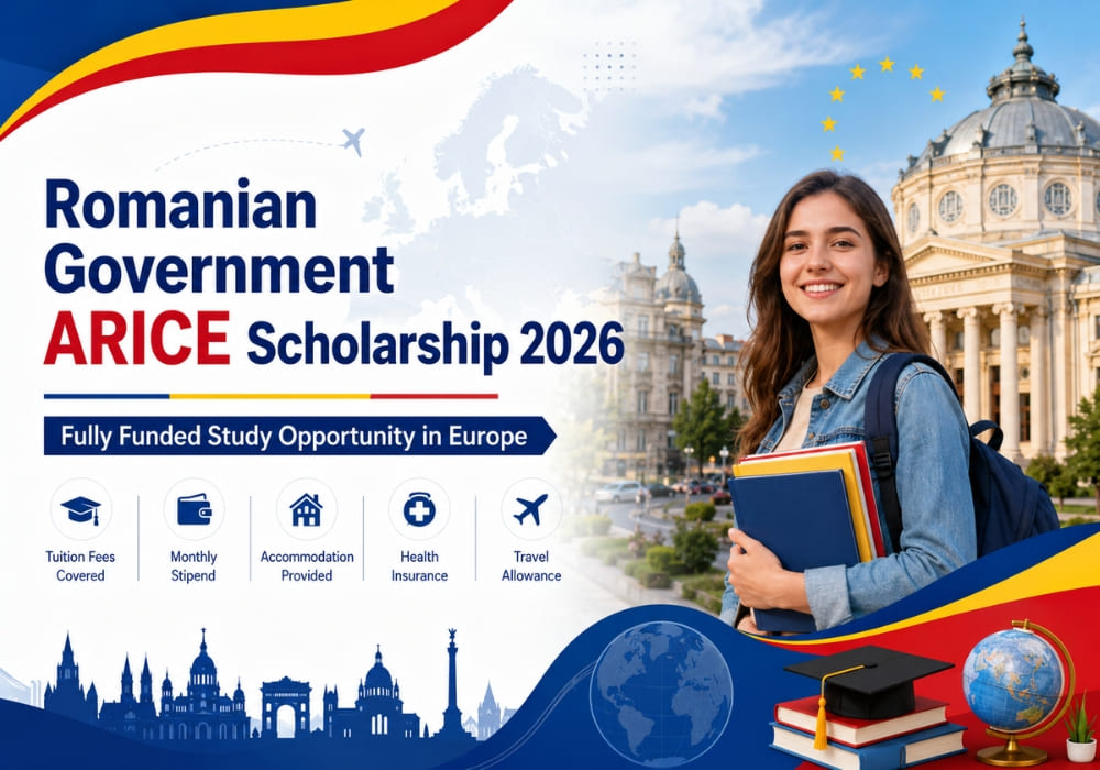 Romanian Government ARICE Scholarship 2026: Fully Funded Study Opportunity in Europe