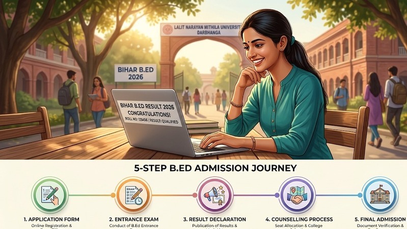 Bihar B.Ed Result 2026 is out on biharcetbed-brabu.in. Get full details on result date eligibility, cutoff marks, and counselling