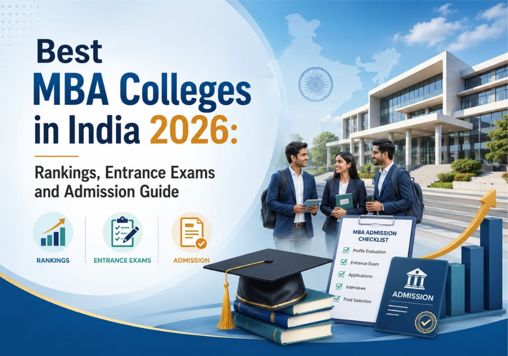 Best MBA Colleges in India 2026: Rankings, Entrance Exams and Admission Guide