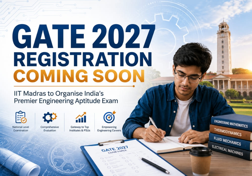 GATE 2027 Registration Coming Soon: IIT Madras to Organise India’s Premier Engineering Aptitude Exam