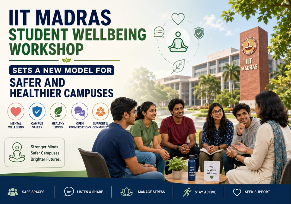 IIT Madras Student Wellbeing Workshop Sets a New Model for Safer and Healthier Campuses
