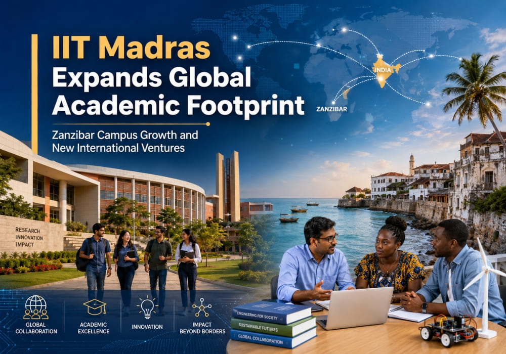 IIT Madras Expands Global Academic Footprint with Zanzibar Campus Growth and New International Ventures