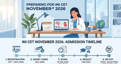 INI CET November 2026 exam guide expected dates, registration steps, eligibility, syllabus, for MD/MS/MDS aspirants.